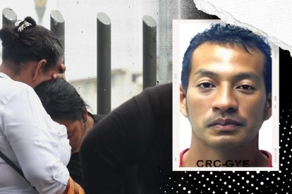 Familiares de Jhonny Urbina Bazurto llegaron a la morgue para retirar su cadáver.