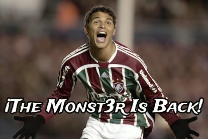 Thiago Silva jugó en el 'Flu' por primera vez cuando tenía