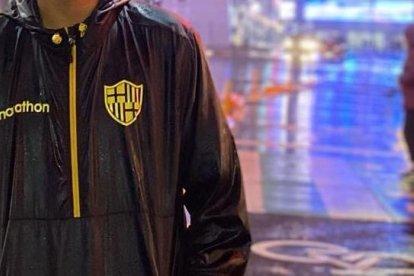 Límber Pillajo y su paso por Buenos Aires, rumbo a Córdoba para ver a su Barcelona.