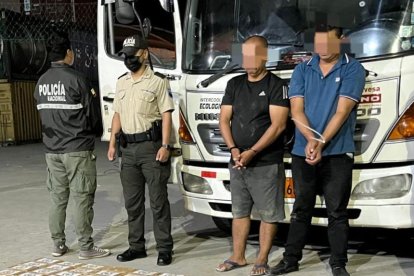 Dos personas fueron detenidas en este caso.