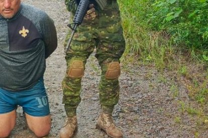 Fue capturado alias Hércules en Quinindé.