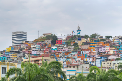 Así luce Guayaquil en un día nublado. ¿Cuál es el clima para hoy?