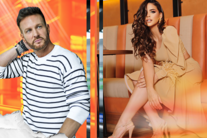 Axel y Valeria trabajaron juntos en 2023 en el programa 'Yo me llamo'.