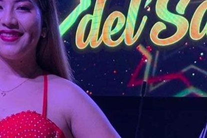 Melisa Merchán es la cantante principal de Orquesta del Sabor