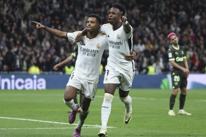 Rodrygo y Vinícius Júnior comandarán el ataque de Real Madrid.