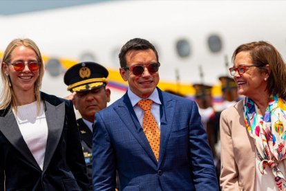El presidente Daniel Noboa ya se encuentra en el Salvador