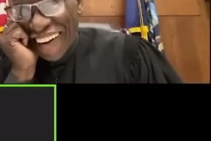 Captura de pantalla de la audiencia de Corey Harris.