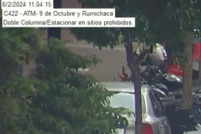 El alcalde de Guayaquil, compartió las imagenes de una de las infracciones en estas 48 horas