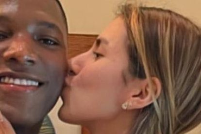 Moisés Caicedo y Paola Salazar serán padres.