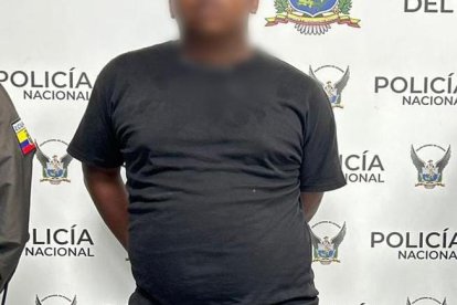 Alias Pulpín fue capturado en Esmeraldas.