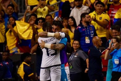 Enner Valencia anotó el primer gol de la Tri.