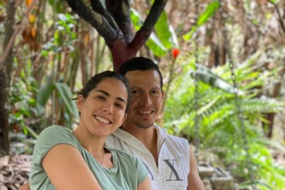 Karin Barreiro y su esposo se casaron en 2015.