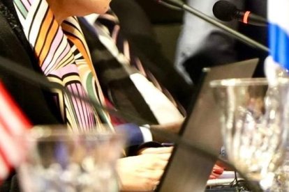 La canciller asistió a la 45ª Asamblea General de la OEA