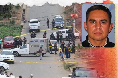 La escena del hecho fue acordonada por la Policía.