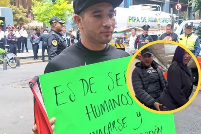 Jorge López pide que lo reinstalen en su trabajo.