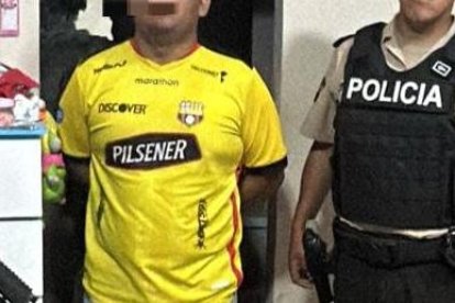 El aprehendido fue puesto a órdenes de las autoridades competentes.