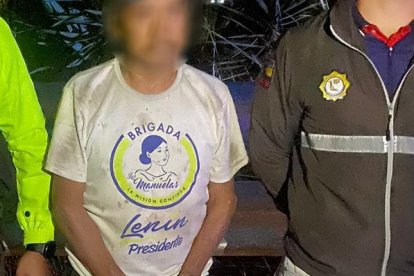 El supuesto agresor fue detenido para investigaciones.