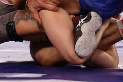 Luisa Valverde en uno de los entrenamientos previos a los Juegos Olímpicos 2024.