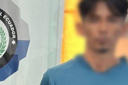 El presunto asesino fue ubicado en un sector de Atacames.