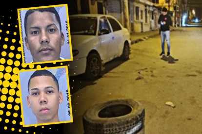 Las víctimas fueron atacadas en este sector del cantón Durán.