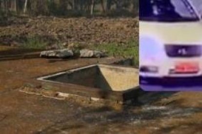 El taxista fue captado por una cámara de seguridad en el sector de La Gasca