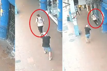 Los hechos ocurrieron este lunes 30 de septiembre en el centro de Guayaquil.