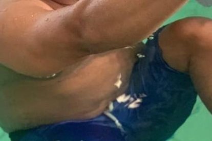 Jorge Luis Jaime no solo es nadador, sino que también entrena a deportistas adaptados.