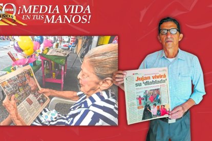 Ángela Sánchez Aguirre y Santiago Medrano han sido lectores fieles en estos 50 años de EXTRA.