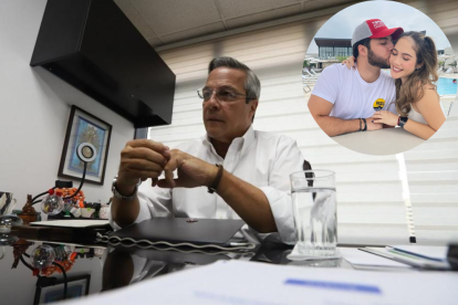 Jimmy Jairala contó que su vehículo sufrió un atentado.