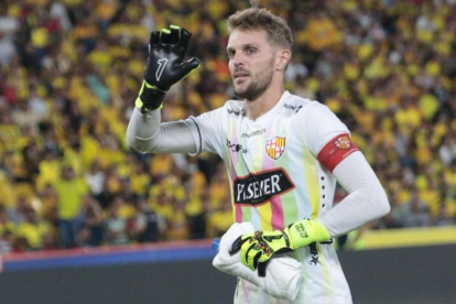 El portero Javier Burrai dejó de atajar 5 partidos seguidos con Barcelona en la fase 2 de LigaPro