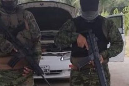 En la finca donde se atrincheraba alias Comando se hallaron varias armas y municiones