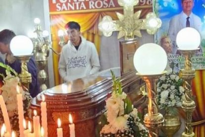 Los familiares y amigos recordaron a David como un joven que le gustaban los toros de pueblo.