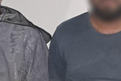 Los individuos fueron capturados durante una persecución.