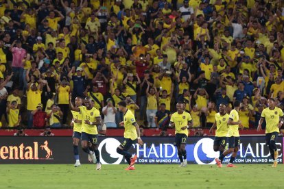 Ecuador visitará a Colombia tras golear 4-0 a Bolivia, en la fecha 11 de las eliminatorias sudamericanas 2026.