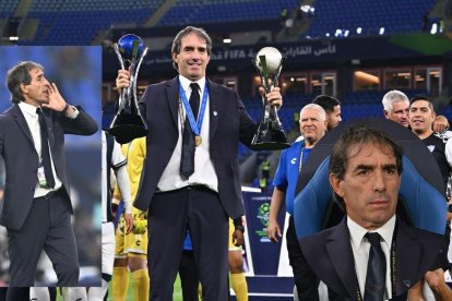 Guillermo Almada DT del Pachuca que juega la final de la Copa Intercontinental. ante el Real Madrid