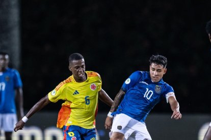 Ecuador tuvo su primera derrota ante Colombia en el Sudamericano Sub-20 de Venezuela