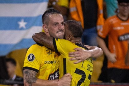 El delantero uruguayo Octavio Rivero es una de las cartas en ofensiva de Barcelona SC.