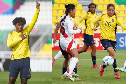 Ecuador ante Perú en el sudamericano sub 17.
