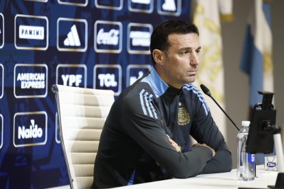 El DT Scaloni habló del juego de este martes 9 antes de salir de Argentina.