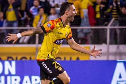 Octavio Rivero es el goleador de Barcelona SC.