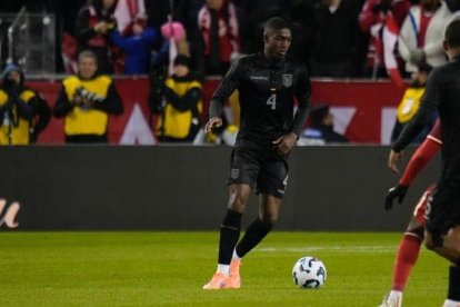 Joel Ordóñez, defensa de la selección ecuatoriana.