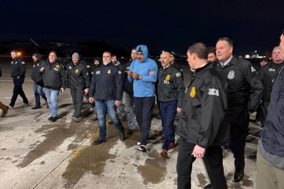 Nicolás Maduro arribó a Estados Unidos tras ser detenido en Caracas.