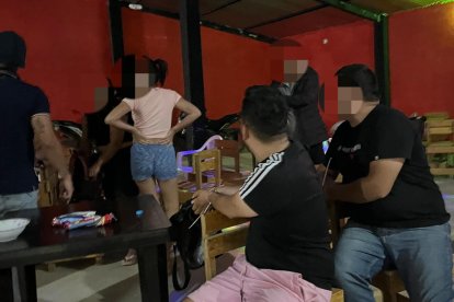 La menor fue rescatada de un prostíbulo.