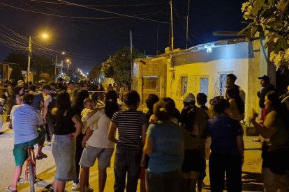 Los ciudadanos del barrio La Esperanza de La Libertad alarmados por el suceso