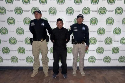 Miller Alejandro Cano Mateus, ciudadano colombiano, fue atrapado por la Interpol en Bogotá, Colombia.