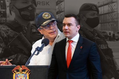 El conflicto comercial inició cuando el gobierno de Ecuador acusó a Colombia de no controlar adecuadamente el paso de narcóticos, armas y grupos criminales por la frontera