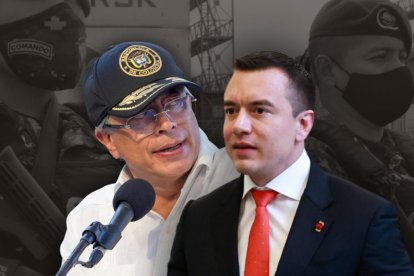 El conflicto comercial inició cuando el gobierno de Ecuador acusó a Colombia de no controlar adecuadamente el paso de narcóticos, armas y grupos criminales por la frontera