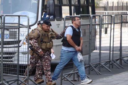 Santiago Díaz Asque dio declaraciones en el marco del caso Caja Chica.
