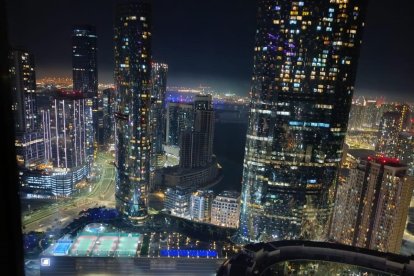 La tensión en Abu Dabi obligó a las autoridades a recomendar refugio en casas y centros comerciales.