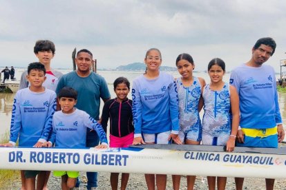 El equipo sénior ya se prepara para la tradicional regata Guayaquil–Posorja en busca de ratificar su título en la modalidad 2X.